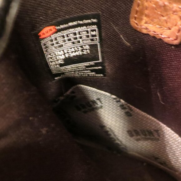 Brunt mens boots 10 - Picture 3 of 6
